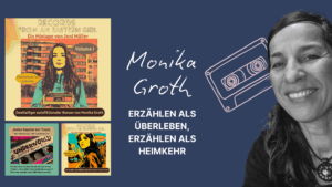 Beitragsbild für einen Blogartikel auf Autor sucht Couch: Monika Groth, Autorin für Lesungen